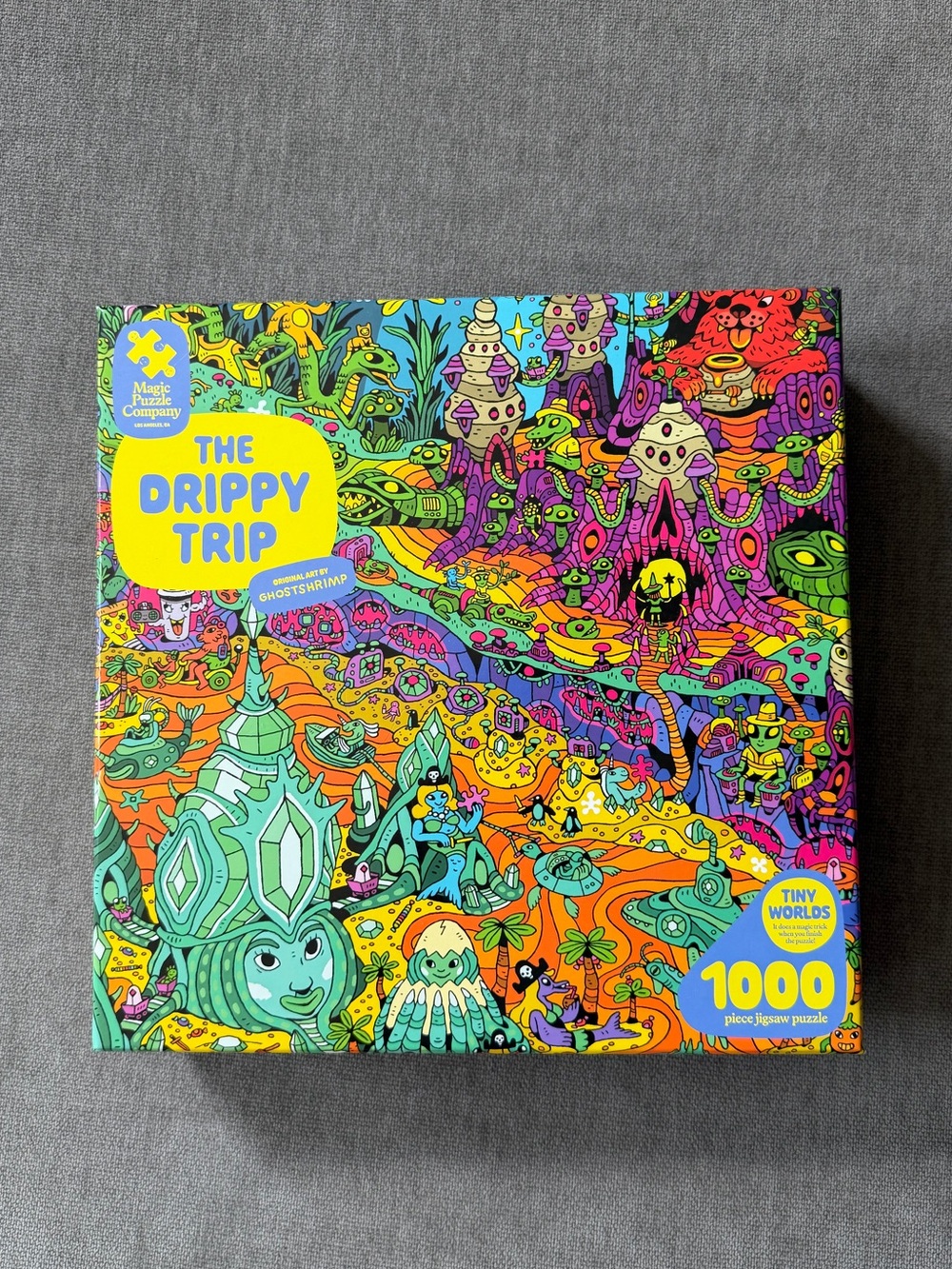 The Magic Puzzle Company Drippy Trip Puzzle 1000 pieces